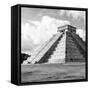 ¡Viva Mexico! Square Collection - El Castillo Pyramid in Chichen Itza III-Philippe Hugonnard-Framed Stretched Canvas