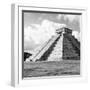 ¡Viva Mexico! Square Collection - El Castillo Pyramid in Chichen Itza III-Philippe Hugonnard-Framed Photographic Print