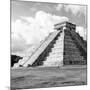 ¡Viva Mexico! Square Collection - El Castillo Pyramid in Chichen Itza III-Philippe Hugonnard-Mounted Photographic Print