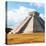 ¡Viva Mexico! Square Collection - El Castillo Pyramid in Chichen Itza IV-Philippe Hugonnard-Stretched Canvas