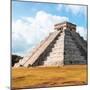 ¡Viva Mexico! Square Collection - El Castillo Pyramid in Chichen Itza IV-Philippe Hugonnard-Mounted Photographic Print