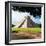 ¡Viva Mexico! Square Collection - El Castillo Pyramid in Chichen Itza IX-Philippe Hugonnard-Framed Photographic Print