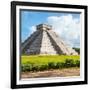 ¡Viva Mexico! Square Collection - El Castillo Pyramid in Chichen Itza V-Philippe Hugonnard-Framed Photographic Print