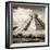 ¡Viva Mexico! Square Collection - El Castillo Pyramid in Chichen Itza VI-Philippe Hugonnard-Framed Photographic Print