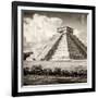 ¡Viva Mexico! Square Collection - El Castillo Pyramid in Chichen Itza VI-Philippe Hugonnard-Framed Photographic Print