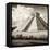 ¡Viva Mexico! Square Collection - El Castillo Pyramid in Chichen Itza VI-Philippe Hugonnard-Framed Stretched Canvas