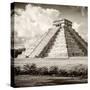 ¡Viva Mexico! Square Collection - El Castillo Pyramid in Chichen Itza VI-Philippe Hugonnard-Stretched Canvas