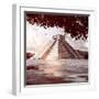 ¡Viva Mexico! Square Collection - El Castillo Pyramid in Chichen Itza X-Philippe Hugonnard-Framed Photographic Print