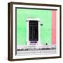 ¡Viva Mexico! Square Collection - Green and Coral Facade - Campeche-Philippe Hugonnard-Framed Photographic Print