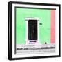 ¡Viva Mexico! Square Collection - Green and Coral Facade - Campeche-Philippe Hugonnard-Framed Photographic Print