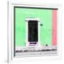 ¡Viva Mexico! Square Collection - Green and Coral Facade - Campeche-Philippe Hugonnard-Framed Photographic Print