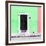 ¡Viva Mexico! Square Collection - Green and Coral Facade - Campeche-Philippe Hugonnard-Framed Photographic Print