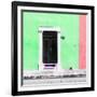 ¡Viva Mexico! Square Collection - Green and Coral Facade - Campeche-Philippe Hugonnard-Framed Photographic Print