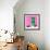 ¡Viva Mexico! Square Collection - Green Door & Pink Wall in Campeche-Philippe Hugonnard-Framed Photographic Print displayed on a wall