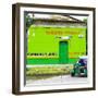 ¡Viva Mexico! Square Collection - Green Papeleria-Philippe Hugonnard-Framed Photographic Print