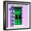 ¡Viva Mexico! Square Collection - Green Window in Campeche-Philippe Hugonnard-Framed Photographic Print