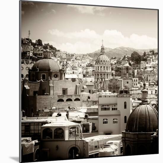 ¡Viva Mexico! Square Collection - Guanajuato Architecture III-Philippe Hugonnard-Mounted Photographic Print