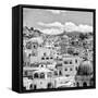 ¡Viva Mexico! Square Collection - Guanajuato Architecture V-Philippe Hugonnard-Framed Stretched Canvas