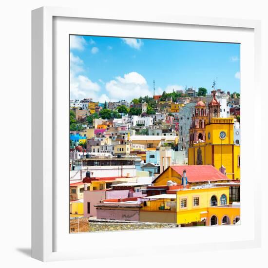 ¡Viva Mexico! Square Collection - Guanajuato Architecture VII-Philippe Hugonnard-Framed Photographic Print