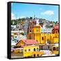 ¡Viva Mexico! Square Collection - Guanajuato Architecture VIII-Philippe Hugonnard-Framed Stretched Canvas