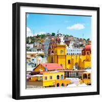 ¡Viva Mexico! Square Collection - Guanajuato Architecture VIII-Philippe Hugonnard-Framed Photographic Print