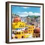 ¡Viva Mexico! Square Collection - Guanajuato Architecture-Philippe Hugonnard-Framed Photographic Print