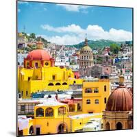 ¡Viva Mexico! Square Collection - Guanajuato Architecture-Philippe Hugonnard-Mounted Photographic Print