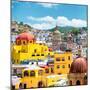 ¡Viva Mexico! Square Collection - Guanajuato Architecture-Philippe Hugonnard-Mounted Photographic Print