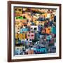 ¡Viva Mexico! Square Collection - Guanajuato at Sunset II-Philippe Hugonnard-Framed Photographic Print