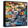 ¡Viva Mexico! Square Collection - Guanajuato at Sunset II-Philippe Hugonnard-Framed Stretched Canvas