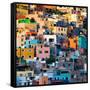 ¡Viva Mexico! Square Collection - Guanajuato at Sunset II-Philippe Hugonnard-Framed Stretched Canvas