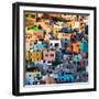 ¡Viva Mexico! Square Collection - Guanajuato at Sunset II-Philippe Hugonnard-Framed Premium Photographic Print