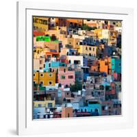 ¡Viva Mexico! Square Collection - Guanajuato at Sunset II-Philippe Hugonnard-Framed Photographic Print