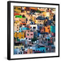 ¡Viva Mexico! Square Collection - Guanajuato at Sunset II-Philippe Hugonnard-Framed Photographic Print