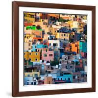 ¡Viva Mexico! Square Collection - Guanajuato at Sunset II-Philippe Hugonnard-Framed Photographic Print