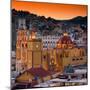 ¡Viva Mexico! Square Collection - Guanajuato at Sunset III-Philippe Hugonnard-Mounted Premium Photographic Print