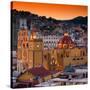 ¡Viva Mexico! Square Collection - Guanajuato at Sunset III-Philippe Hugonnard-Stretched Canvas