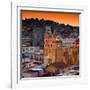 ¡Viva Mexico! Square Collection - Guanajuato at Sunset IV-Philippe Hugonnard-Framed Photographic Print