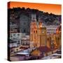 ¡Viva Mexico! Square Collection - Guanajuato at Sunset IV-Philippe Hugonnard-Stretched Canvas