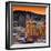 ¡Viva Mexico! Square Collection - Guanajuato at Sunset IV-Philippe Hugonnard-Framed Premium Photographic Print