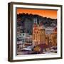 ¡Viva Mexico! Square Collection - Guanajuato at Sunset IV-Philippe Hugonnard-Framed Photographic Print