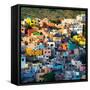 ¡Viva Mexico! Square Collection - Guanajuato at Sunset-Philippe Hugonnard-Framed Stretched Canvas