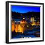 ¡Viva Mexico! Square Collection - Guanajuato by Night II-Philippe Hugonnard-Framed Photographic Print