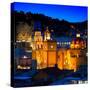 ¡Viva Mexico! Square Collection - Guanajuato by Night-Philippe Hugonnard-Stretched Canvas