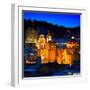 ¡Viva Mexico! Square Collection - Guanajuato by Night-Philippe Hugonnard-Framed Photographic Print