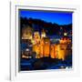 ¡Viva Mexico! Square Collection - Guanajuato by Night-Philippe Hugonnard-Framed Photographic Print
