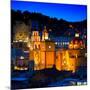 ¡Viva Mexico! Square Collection - Guanajuato by Night-Philippe Hugonnard-Mounted Photographic Print