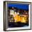 ¡Viva Mexico! Square Collection - Guanajuato Church by Night-Philippe Hugonnard-Framed Photographic Print