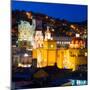 ¡Viva Mexico! Square Collection - Guanajuato Church by Night-Philippe Hugonnard-Mounted Photographic Print