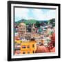 ¡Viva Mexico! Square Collection - Guanajuato Church Domes I-Philippe Hugonnard-Framed Photographic Print